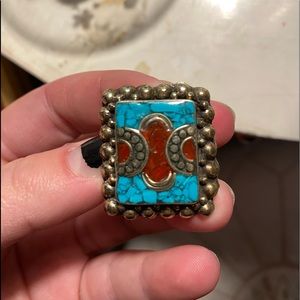 Sterling Silver turquoise ring